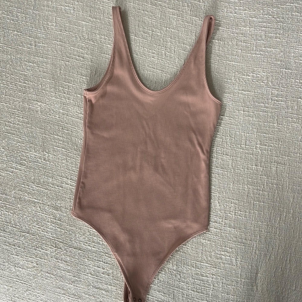 Abercrombie & Fitch Ribbed Seamless Bodysuit